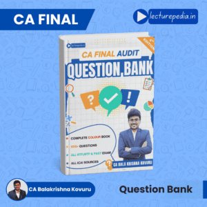 CA Final Audit Question Bank by CA Balakrishna Kovuru Latest Edition