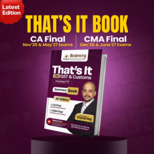 CA Final IDT That's IT Book by Tharun Raj