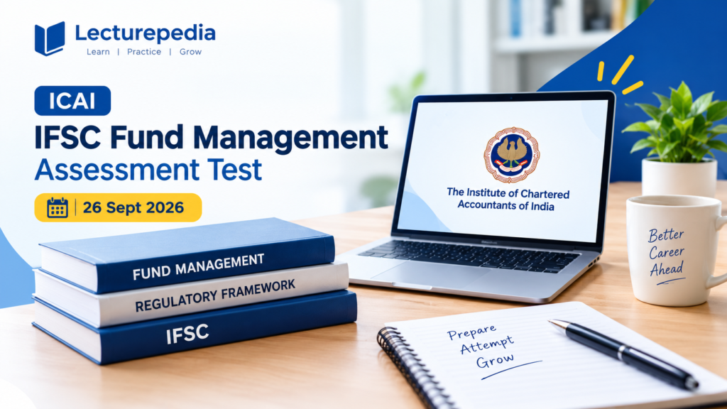 ICAI IFSC Fund Management Assessment Test 2026